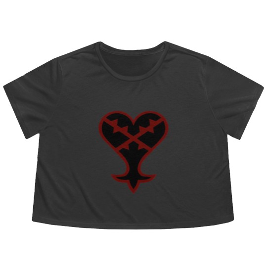 Discover Heartless - Kingdom Hearts - Flowy Cropped Tees