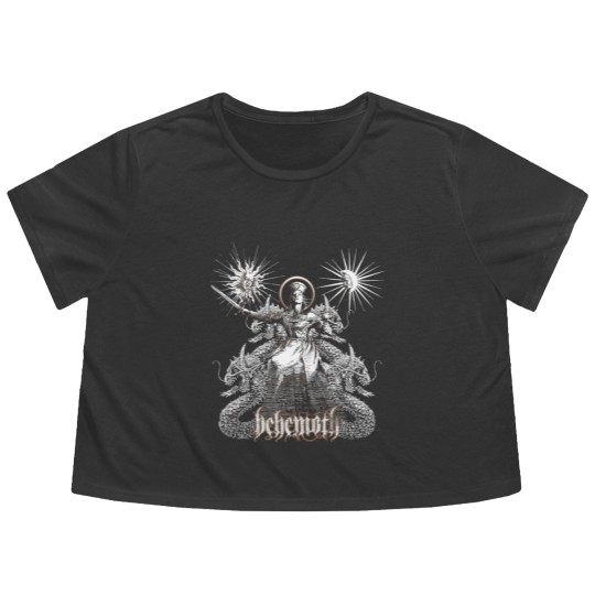 Discover Behemoth Evangeline  Flowy Cropped Tees