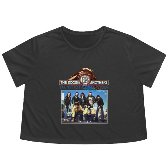 Discover The Doobie Brothers 2023 Tour Flowy Cropped Tees the Doobie