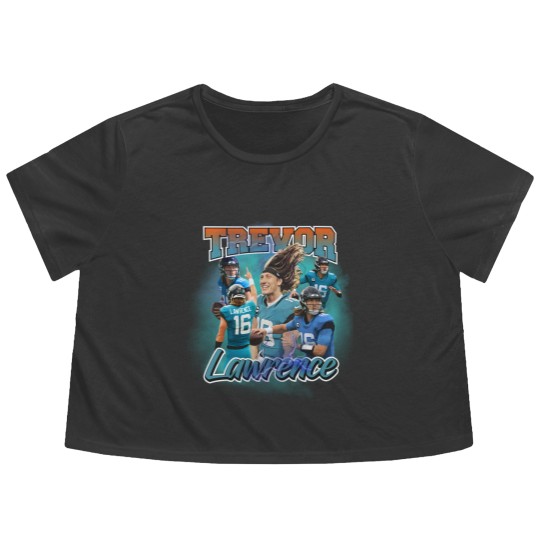 Discover Trevor Lawrence Vintage Retro Style Bootleg Flowy Cropped Tees