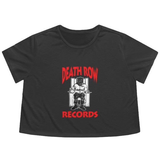 Discover Death Row Records Flowy Cropped Tees