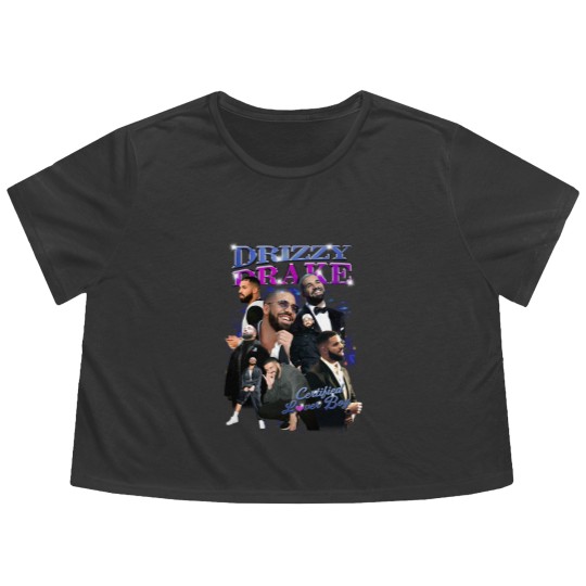 Discover Vintage Drake Flowy Cropped Tees, Drizzy Drake Flowy Cropped Tees, Drake Concert Flowy Cropped Tees