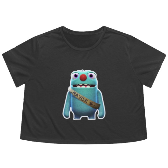 Discover Filbo Fiddlepie Bugsnax MayorCatch All The Snax In Your Trap Tri-blend Flowy Cropped Tees