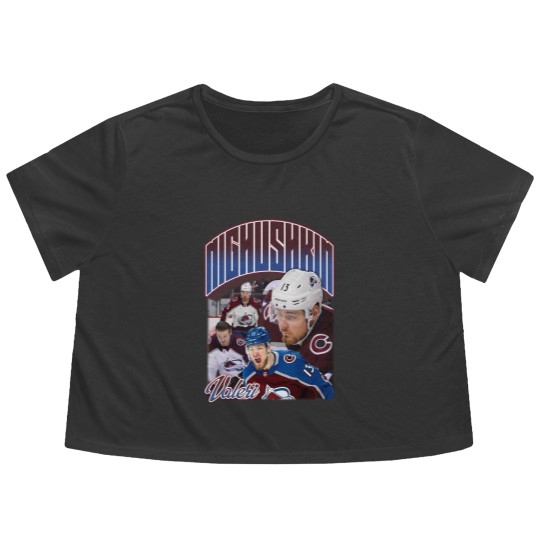 Discover Valeri Nichushkin Flowy Cropped Tees Ice Hockey Canadian Professional Ice Hockey
