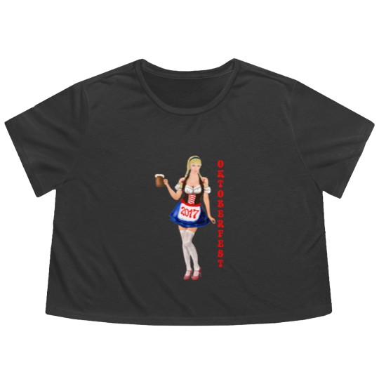 Discover Octoberfest Flowy Cropped Tees