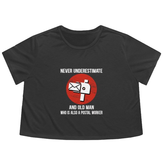 Discover Postal Worker - Postal Worker - Flowy Cropped Tees