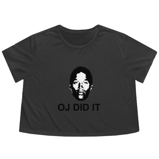 Discover OJ did it Flowy Cropped Tees