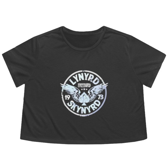 Discover Lynyrd Skynyrd Flowy Cropped Tees Flowy Cropped Tees Flowy Cropped Tees Flowy Cropped Tees FREE BIRD Rock