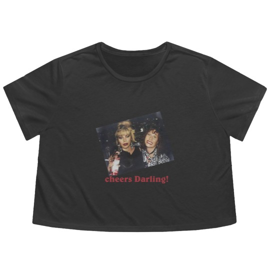 Discover Vintage 90s 1995 PATSY STONE joanna lumley Flowy Cropped Tees
