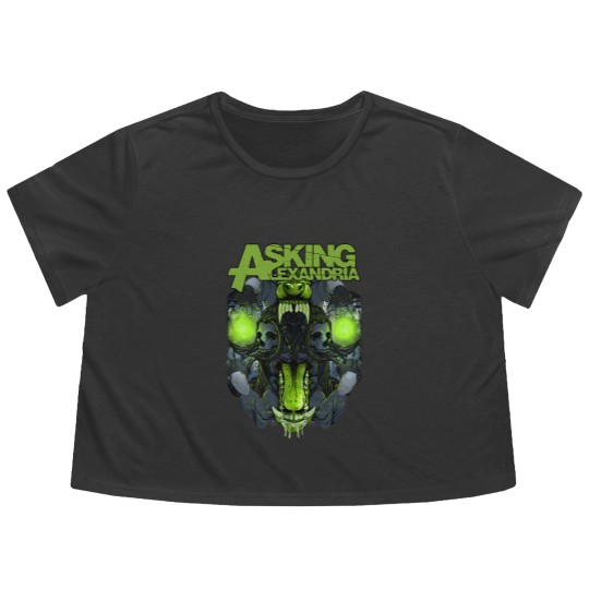 Discover Asking Alexandria Unisex Flowy Cropped Tees: TSth