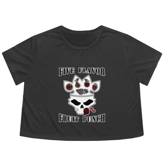 Discover Five Flavor Fruit Punch - Death Punch - Flowy Cropped Tees
