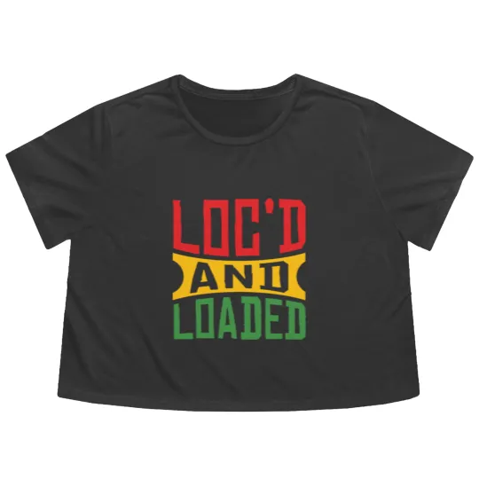 Discover Dreadlocks Rasta Locs Rastafari Flowy Cropped Tees