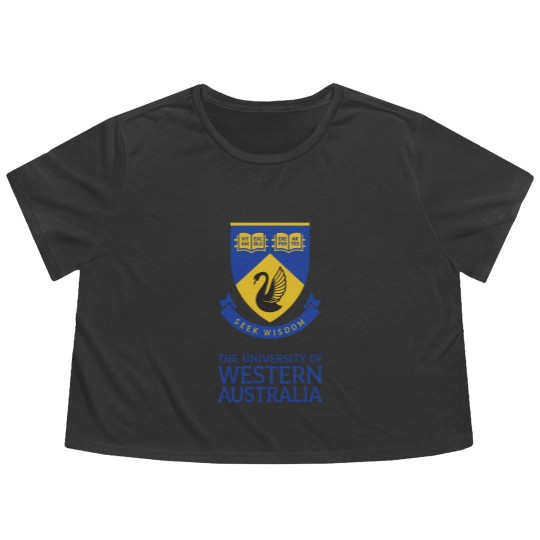 Discover Univ of Western Australia, Studies Design Flowy Cropped Tees