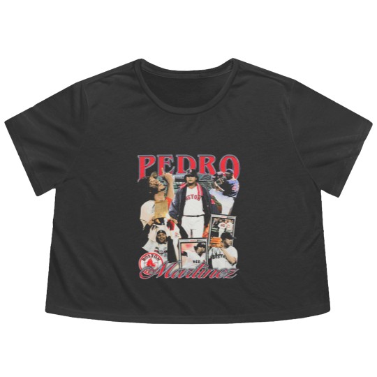 Discover Pedro Martinez Flowy Cropped Tees