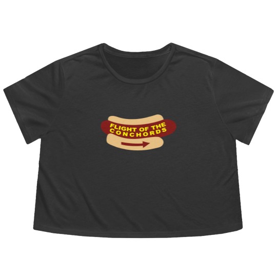 Discover Flight of the Conchords Band Sign Flowy Cropped Tees Flowy Cropped Tees
