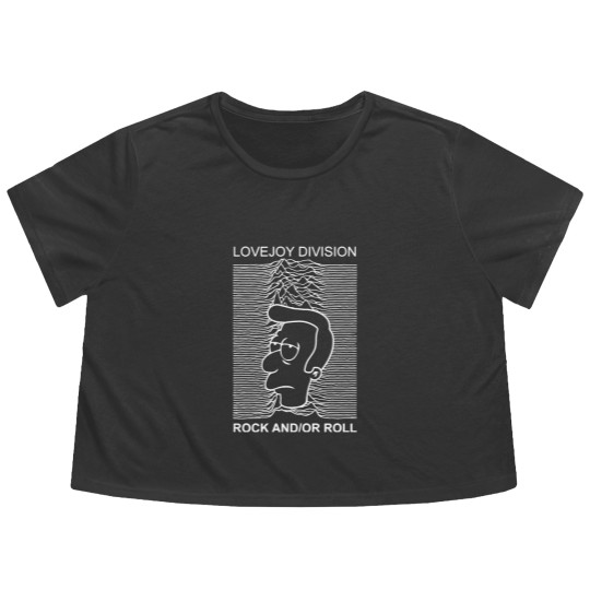 Discover Lovejoy Division Flowy Cropped Tees
