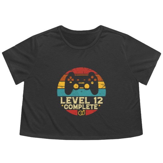 Discover 12Th Wedding Anniversary Level 12 Complete For Wif Flowy Cropped Tees