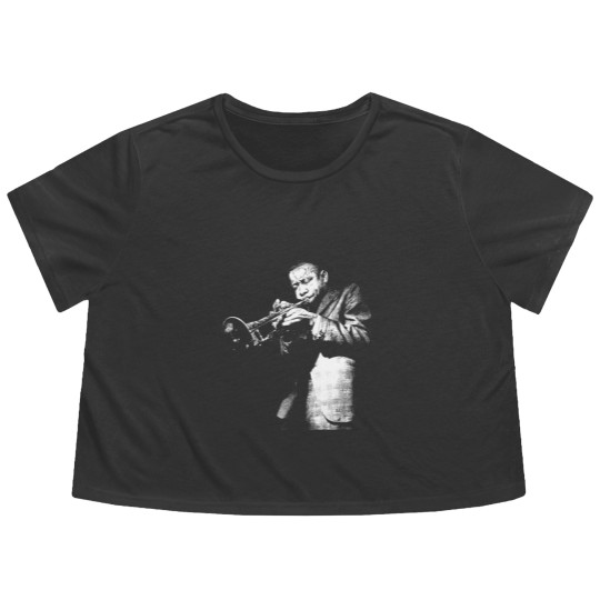 Discover Lee Morgan Flowy Cropped Tees