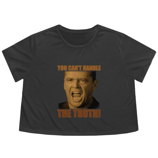 Discover You Can't Handle The Truth #4 - Jack Nicholson - Flowy Cropped Tees