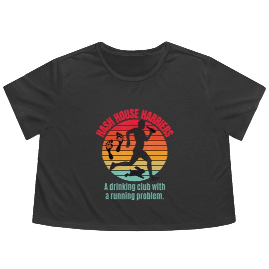 Discover Hash House Harriers T 3 Flowy Cropped Tees