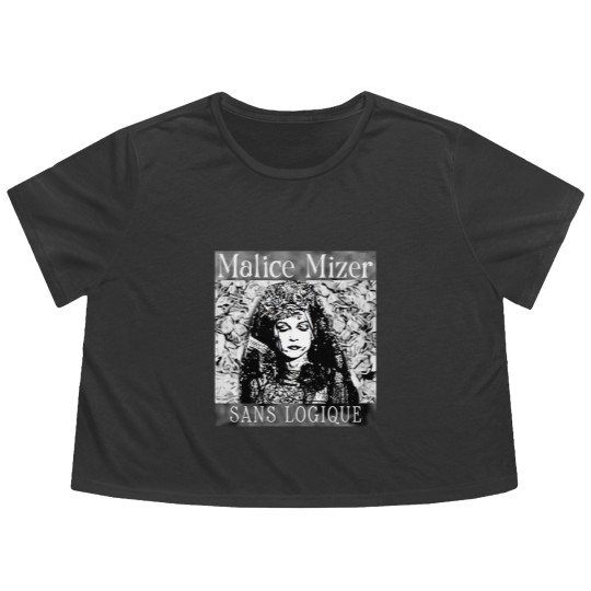 Discover Lover Gifts malice mizer Retro Wave Flowy Cropped Tees