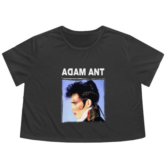 Discover Adam Ant Flowy Cropped Tees
