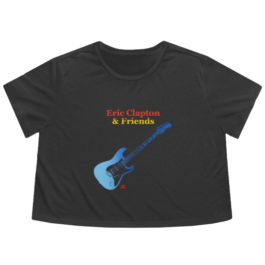 Discover Vintage Eric Clapton Joe Cocker ZZ Top 1993 Flowy Cropped Tees