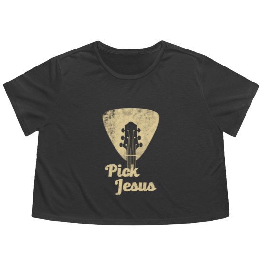 Discover Pick Jesus T -Music Pastor - Pastor Easter Flowy Cropped Tees