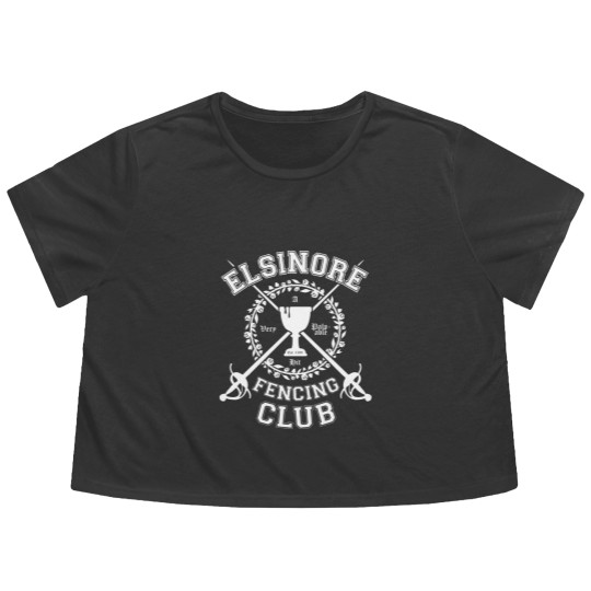 Discover Elsinore Fencing Club - Hamlet Flowy Cropped Tees