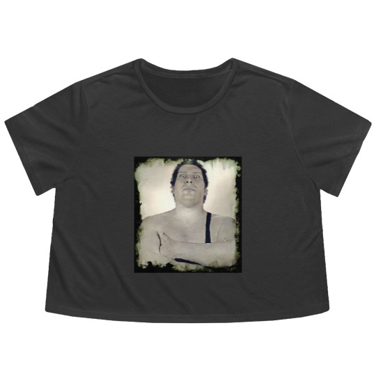Discover GIANT! - Andre The Giant - Flowy Cropped Tees