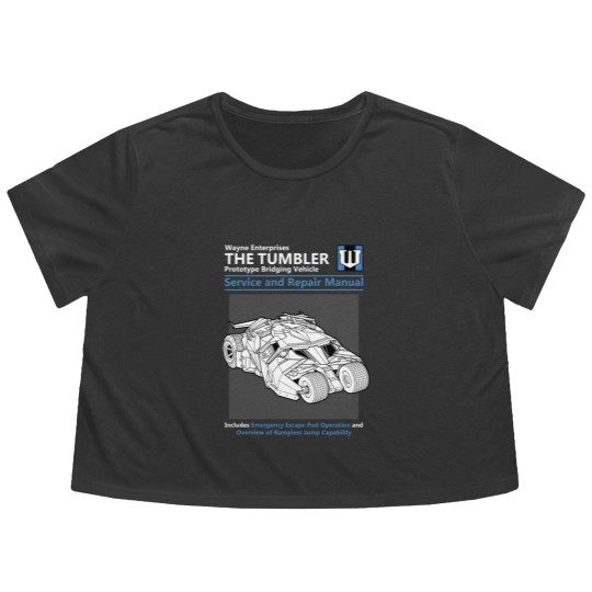 Discover Bridging Vehicle Service and Repair Manual Flowy Cropped Tees