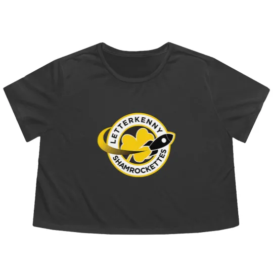 Discover Letterkenny Shamrockettes Flowy Cropped Tees