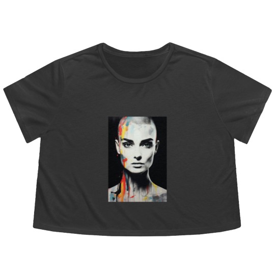 Discover Sinead O_Connor rip Sinead O_Connor 1966 Sinead O_Connor Flowy Cropped Tees