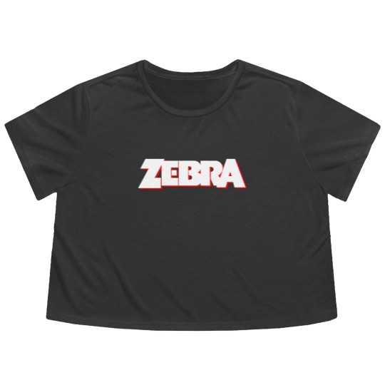 Discover Zebra No Tellin Lies band Flowy Cropped Tees