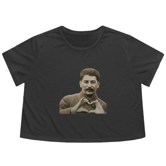 Discover Stalin Heart Hands Flowy Cropped Tees