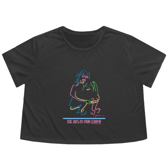 Discover Vintage J Lennon "The Hug" Flowy Cropped Tees