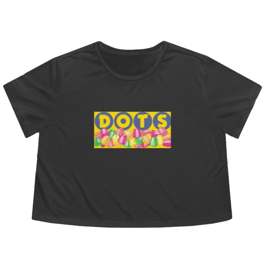 Discover Dots Candy Gumdrops Flowy Cropped Tees