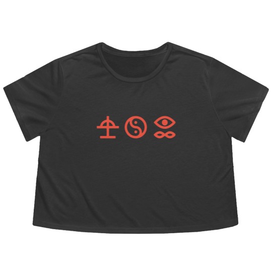 Discover Bad Omens Merch Like A Villain Flowy Cropped Tees