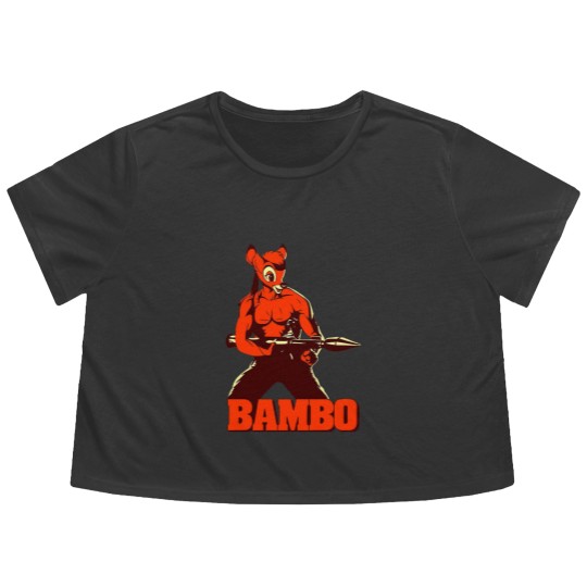 Discover BAMBO Flowy Cropped Tees