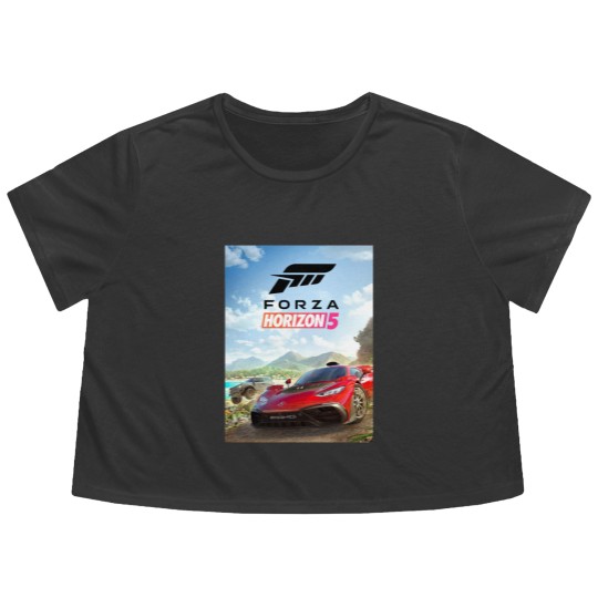 Discover Forza Horizon 5 Premium Flowy Cropped Tees