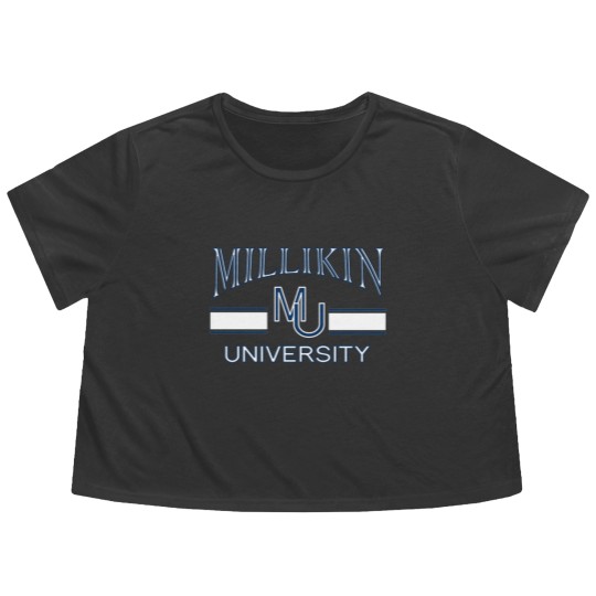 Discover Millikin 1901 University Apparel birthday christma Flowy Cropped Tees