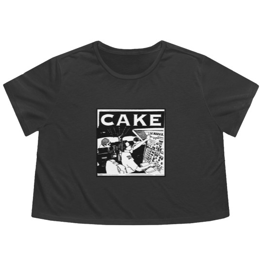Discover CAKE BAND Classic Flowy Cropped Tees