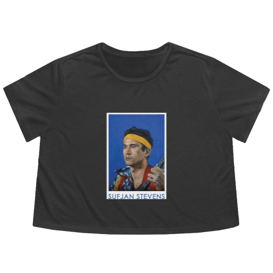 Discover Sufjan Stevens Long Flowy Cropped Tees
