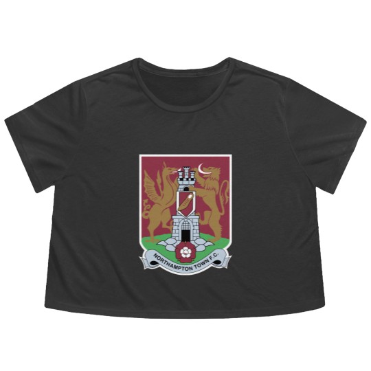 Discover northampton town football club logo Flowy Cropped Tees