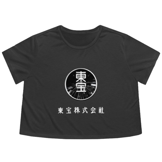 Discover Toho logo The golden age Flowy Cropped Tees