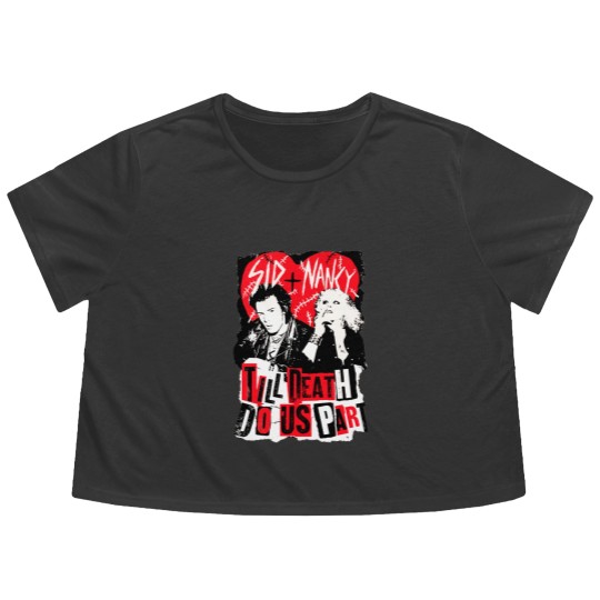 Discover Seditonaries Sid And Nancy Till Death Do Us Part sx Pistols Flowy Cropped Tees