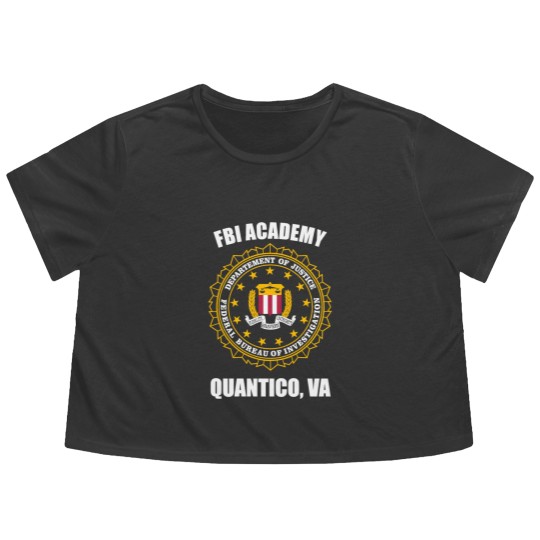 Discover FBI Academy Flowy Cropped Tees