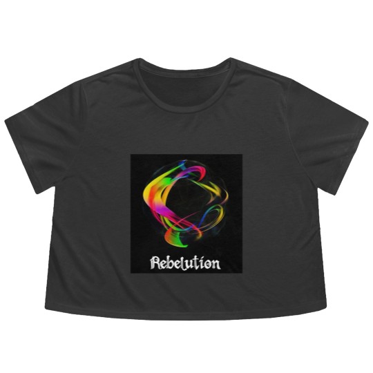 Discover Rebelution Flowy Cropped Tees