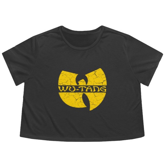 Discover Wutang with Text - Grunge - Wutang - Flowy Cropped Tees
