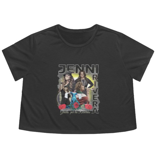 Discover Jenni Rivera Rap Flowy Cropped Tees